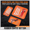 HORUSDY 3Pcs Magnetic Parts Tray Set Small Parts Tool Organization Non Slip-5