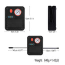 NOONE 1.9M Air Compressor Tire Inflator 12V Portable Car Tire Inflator Pump 60W-5