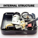 NOONE 1.9M Air Compressor Tire Inflator 12V Portable Car Tire Inflator Pump 60W-6