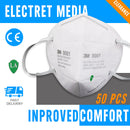 50pc/bag 3M Face Mask AS/NZS 1716 P1 9001 Protective Dust Mask Respirator AU Stock-3