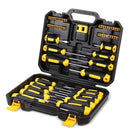 57-Piece Magnetic Screwdriver Set Slotted Phillips Bit Hex Pozidriv Torx Key Bit-1