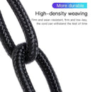 Red Black Baseus 60W 100W USB C to Type C Charger Cable PD Fast Charge For Samsung - 2m 100w-3