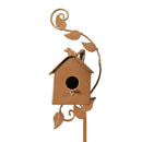 Birdhouse Garden Stakes Outdoor Yard Ornaments for Lawn and Garden Decoration - D-1
