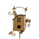 Birdhouse Garden Stakes Outdoor Yard Ornaments for Lawn and Garden Decoration - D-6