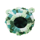 Hanging Warm Cotton Nest Hammock Cozy Bed for Parrots and Other Bird Species - Green-7