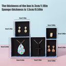 20PCS Cloud Jewelry Box Earrings Necklace Ring Bracelet DisplayOrganizer - 7*9*3cm（Box）-3