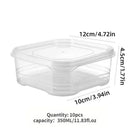 10-Piece 350 ml Stackable Storage Container Set with Lids-3