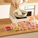 10-Piece 350 ml Stackable Storage Container Set with Lids-4