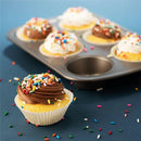 Patty Pans Muffin Cases Choc 600/Pk Cake Boards Cupcake Liners Boxes Baking Cups - 600PCS-4.5CM-5