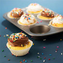 Patty Pans Muffin Cases Choc 600/Pk Cake Boards Cupcake Liners Boxes Baking Cups - 600PCS-4.5CM-4