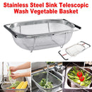 1-Piece Adjustable Over-Sink Drain Basket-1