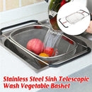 1-Piece Adjustable Over-Sink Drain Basket-13