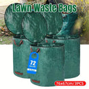 Green Garden Waste Bags with Lids 76 x 67 cm - 3 Pieces-15