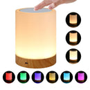 Touch Led Desk Lamp Bedside Study Reading Table Light Usb Ports  Dimmable Au-4