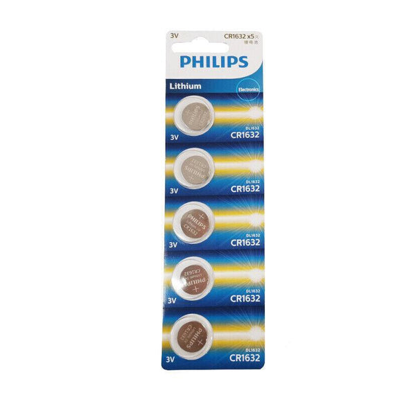 5-20Pcs Philips Cr1220 Cr1616 Cr1620 Cr1632 Cr2016 Cr2025 Cr2032 Button Battery - CR1220-20PCS