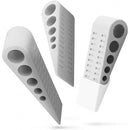 3Pcs Rubber Grip Wedge Door Stoppers Floor Carpet Heavy Duty Door Stop Security-12