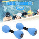 2-Piece Blue Aquatic Exercise Dumbbell Pair-1
