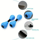 2-Piece Blue Aquatic Exercise Dumbbell Pair-9