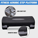 1-Piece Black Aerobic Step Platform-5