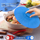 5-Piece Blue Food Cover Set in Assorted Sizes-9