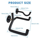 Wall Mounted Guitar Hanger Split Type for Guitar Studio Space Saving Secure Hold-3