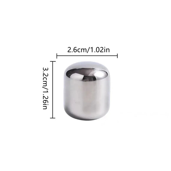 6-Piece Reusable Metal Drink Chiller Set
