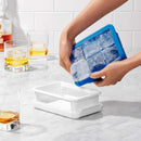 3-Piece 6-Cell Ice Cube Tray Set with Lid and Storage Container-12