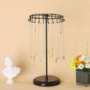 1-Piece Black Rotating Jewellery Display Rack-4