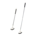 Long Handled Shower Scrub Brush with Extendable Pole for Bathroom Tiles-2