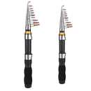 Portable Mini Fishing Rod Fishing Gear Compact Travel Rods for Outdoor Sports - 235cm-2
