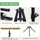 1-Piece Height-Adjustable Bird Perch Stand with Tripod Base-5