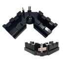2-in-1 Bevel and Mitre Box Angle Tool with Scale 85-180 Degrees, 1 Piece-2