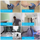 8Pcs/Set Pro Paint Roller Brush Handle Flocked Edger Wall Painting Hand Tool-5