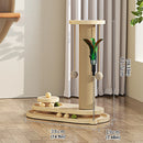 1-Piece Cat Scratching Post with Turntable Toy-3