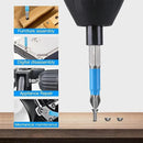 10PCS Anti Slip Electric Hex Shank 50mm PH2 Cross Head Screwdriver Bits Set-9