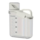 2Sizes Portable Transparent Grain Storage Jar Cat Food Rice Snack Tea Container - 2000ML-6