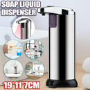 Automatic Soap Liquid Dispenser Handsfree Touchless IR Sensor Hand Wash Steel-1