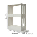 Rotating Spice Rack Kitchen Organizer Food Storage Rack Spice Organizer Stand-3