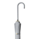 Large 16 Bone Automatic Umbrella Unisex Long Handle Dual Use Rain Sun Umbrella - White-9