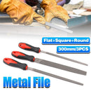 3pcs Woodworking File Trimming Sanding Tool Set for Wood Metal Shaping Smoothing-1