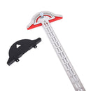 Woodworking Edge Ruler Protractor Angle Measuring Tool Carpenter - 15 inch-2