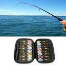 10/16PCS Fishing Lure Spinners Baits Spoon Set with Tackle Bag Trout Bass Tackle - A(16PCS)-10