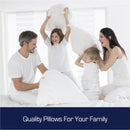 Luxor Australian Made Hotel Quality Pillow Standard Size Four Pack-5