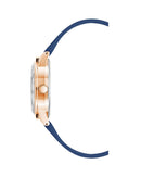 Rose Gold Analog Fashion Watch with Rhinestone Facing One Size Women-3