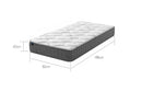 LUNALAND Easeful Eco Spay Foam Pocket Spring 20CM Single Hybrid Mattress-7