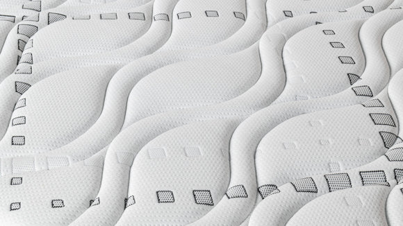 LUNALAND Easeful Eco Spay Foam Pocket Spring 20CM Single Hybrid Mattress