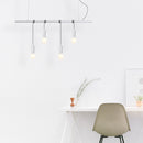 Bikkel 4 Lights Pendant Light - White-2