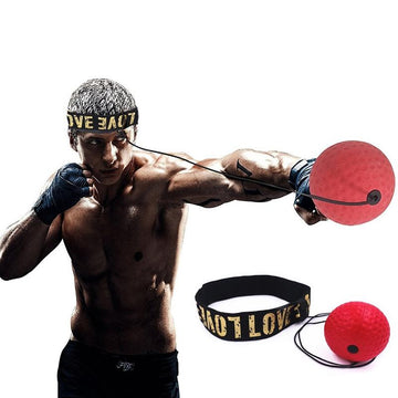 4-In-1 Head-Mounted Boxing Ball Set For Speed Training And Reaction - 0