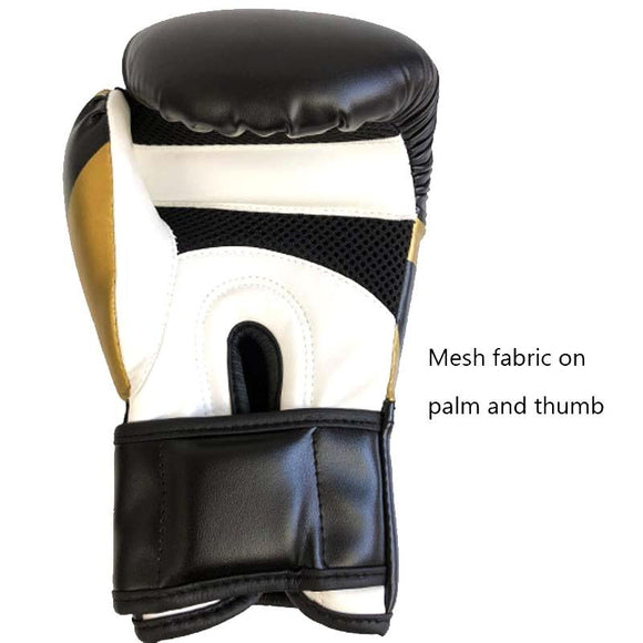 Professional Adult Boxing Training Gloves - 6Oz For Muay Thai Fighting - Red