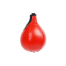 Black And White Suspended Pear-Shaped Speed Ball For Boxing - Black Red White-3